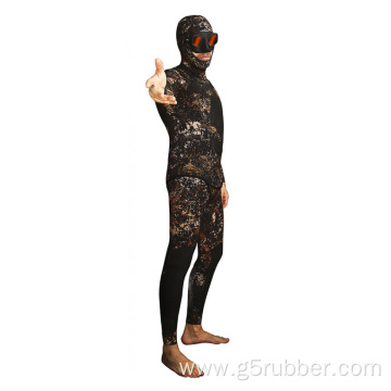 Lycra Two Piece Scuba free Diving Spearfishing wetsuits